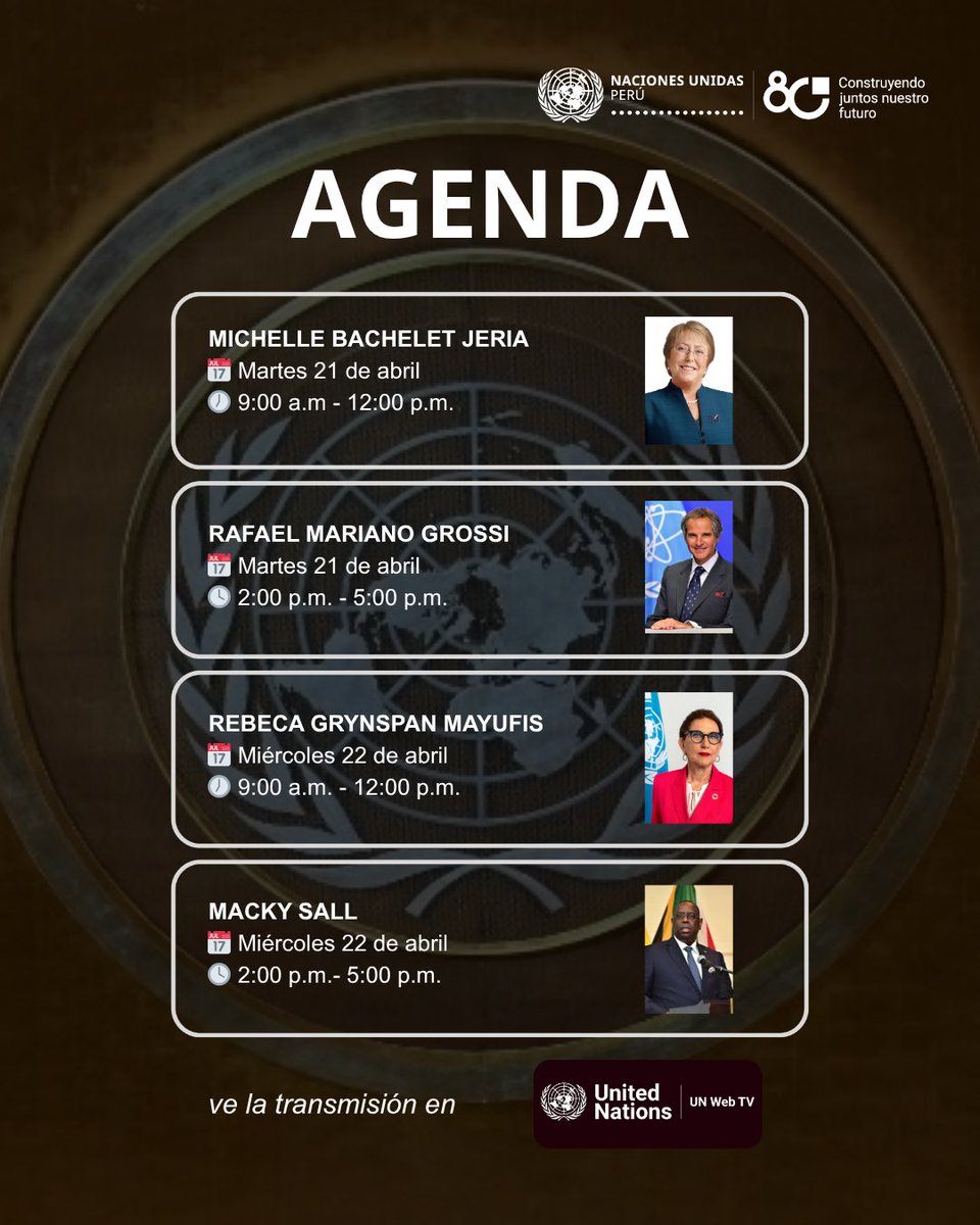 Naciones Unidas Perú tweet media