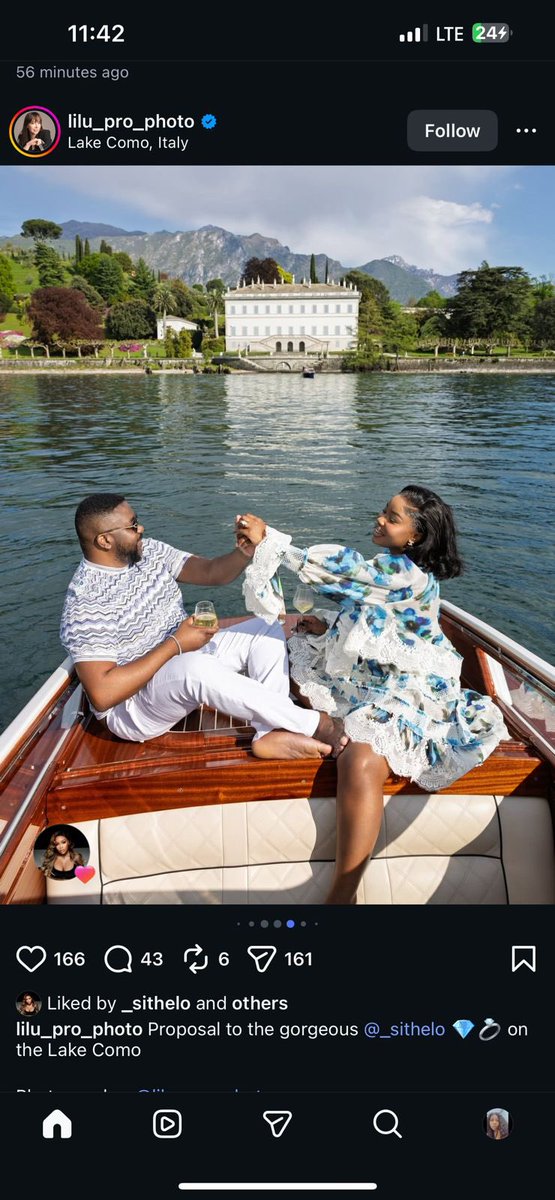 _CPT_unfiltered's tweet image. Congratulations to Sithelo Shozi on her engagement. 🥂 🎉🥳 

#stheloshozi #engaged #siu #gossip #fyp