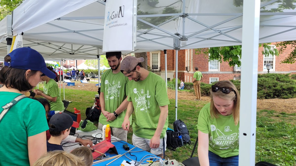 Triangle_ASB_SC's tweet photo. We had an incredible time hosting two booths at the UNC Science Expo! It was amazing to see hundreds of kids explore science, ask great questions, and get excited about biomechanics and research. https://t.co/ADFmB6wq09
