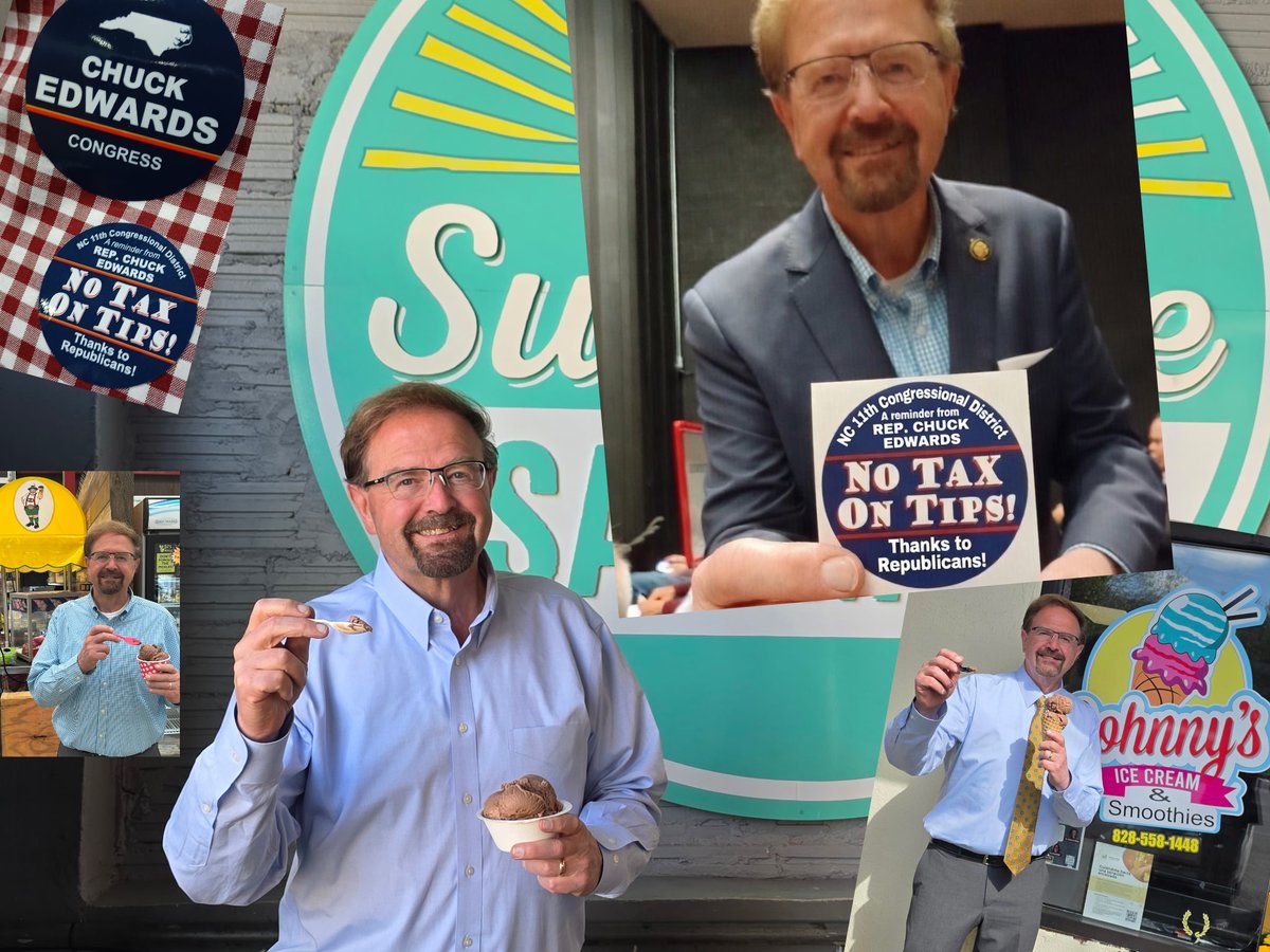 HC_GOP_NC's tweet image. 🍨When life gives you ice cream?..
💁🏼‍♀️💁🏼‍♂️Don't forget....

🫙💰#NoTaxOnTips !!!! 

THANK YOU @RepChuckEdwards
#828isgreat #supportlocal #helpingfamilies #WorkingFamiliesTaxCuts #doordash #foodservice #fooddelivery #restaurants #hospitality #wnc #ncpol #nc11 #TipYourServer #Tipping