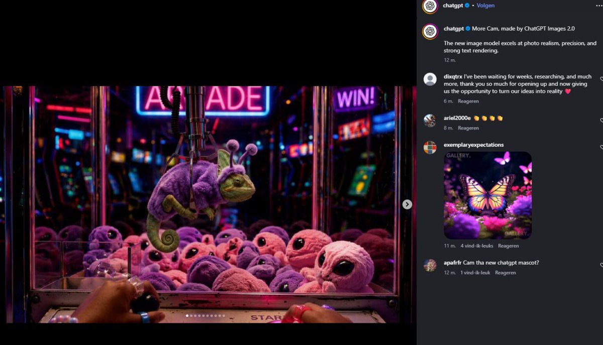 Cam The Chameleon tweet media