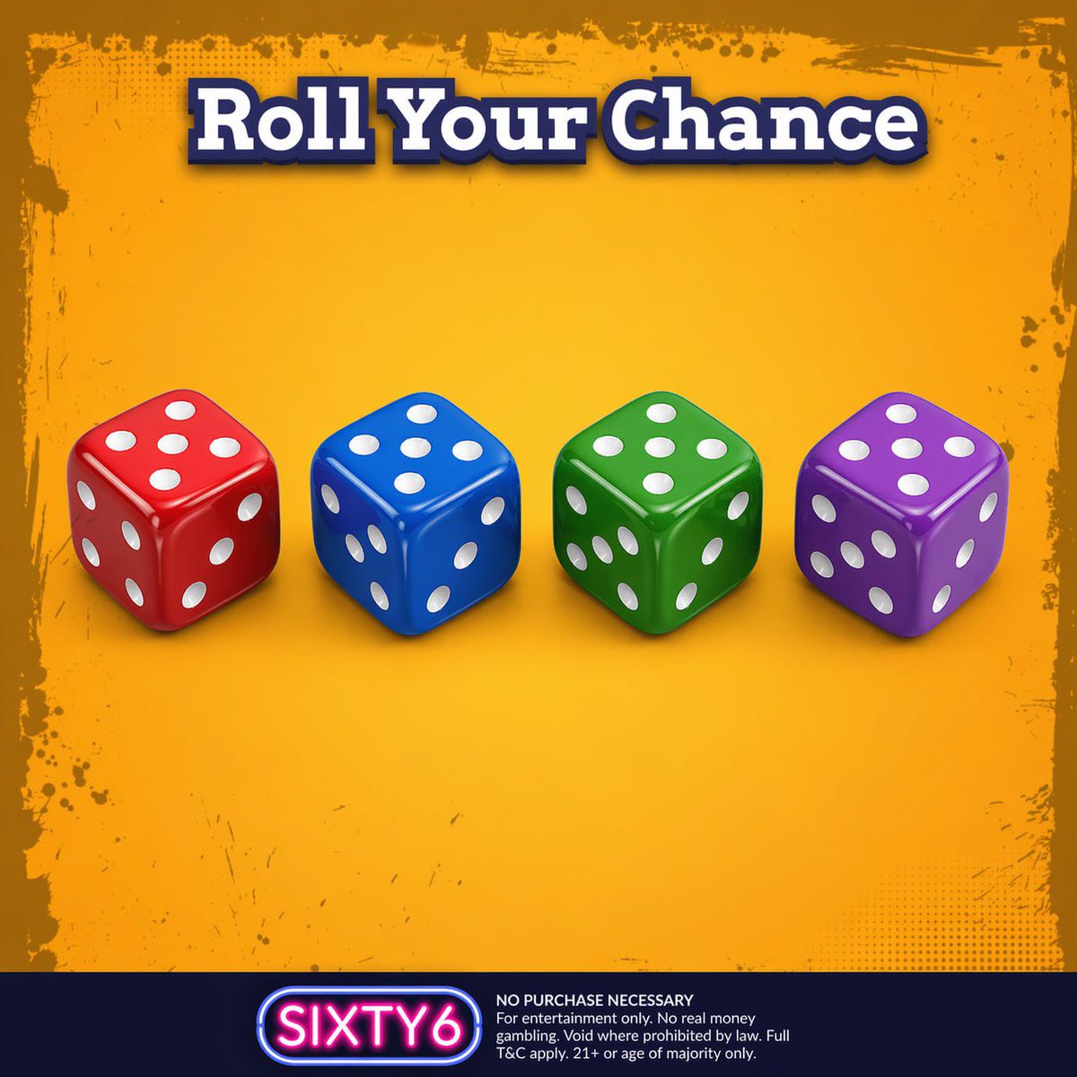 sixty6com's tweet image. 🎲✨ Roll Your Chance!

Four dice… four colors…
But only one is your lucky pick 👀🍀

Trust your instinct and choose wisely 🎯

☝️ Pick your die!

Drop your color choice in the comments 💬
Let’s see who hits the lucky roll first 🏆#free #freegames #freeplay