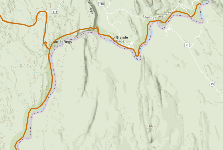 I fear for the total destruction this will inflict on the National Park. Some of the the hundreds of miles of new "patrol roads and tech" shown on the map would completely destroy Langford Hot Springs, and the Rio Grande Village campground. (2/5)