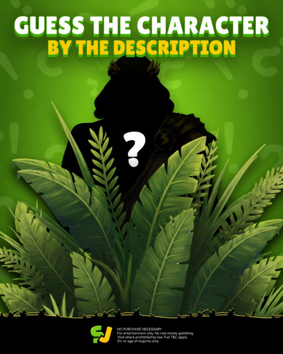 sweepjunglecom's tweet image. ⚡️ Guess the Character! 🌿

A powerful god… ruler of the sky and thunder ⚡️
Lightning is his weapon, and no one dares to challenge him 👑

Think you know who it is? 👀

Drop your answer below 💬🔥  #free #freegames #freeplay

sweepjungle.website/jha