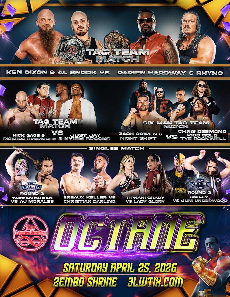 3 Legacies Wrestling tweet media