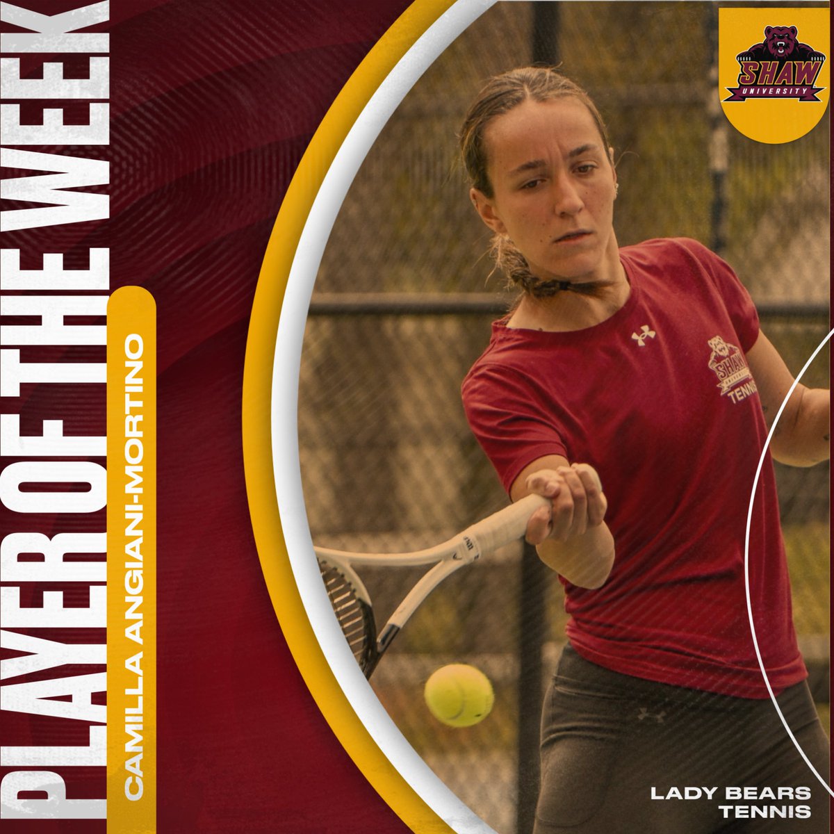 ShawBears's tweet image. 🐻🎾| Earned. Congrats Camilla!!!
#ShawU | #BearWithUs