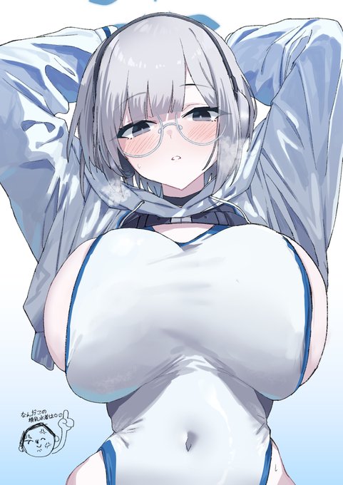 オデュッセイア海洋高等学校のメガネの子 ワレ、こういう子、スキ 差分はpixivで!