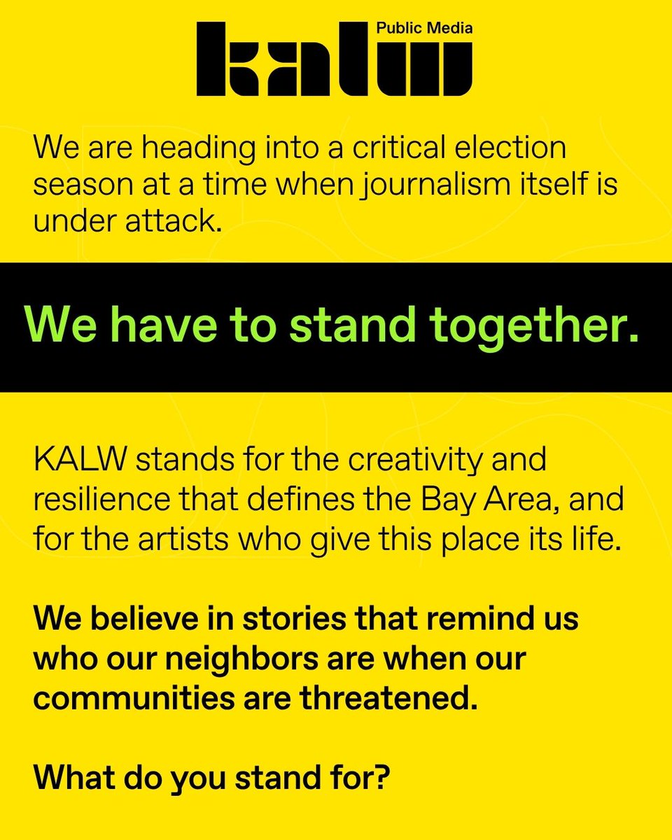 KALW tweet media