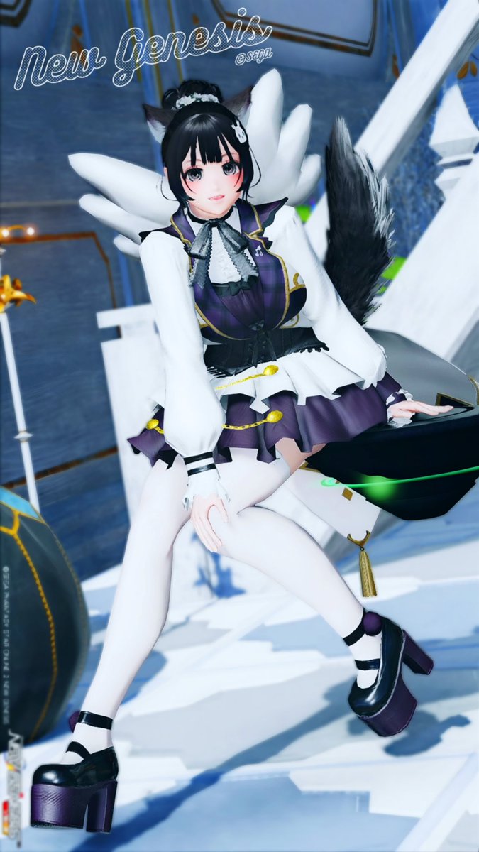 おはようございますいようメンテとぷその日！☀

メンテ明けまだですか！？(੭ꠥ⁾⁾･ω･)੭ꠥ⁾⁾
#PSO2NGS_SS
#羊家ビネット
#りずむロゴ