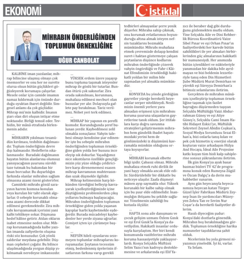 UĞUR CANBOLAT tweet media