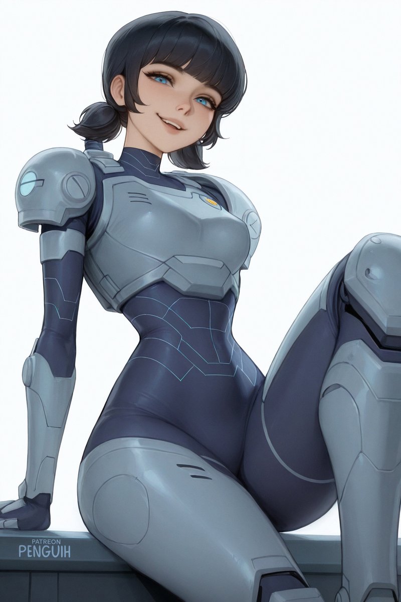penguih_ai's tweet image. Zoe Tech Jacket 💙
#Invincible #TechJacket