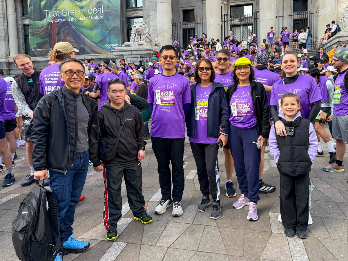 Wencomine's tweet image. Last weekend, #TeamWenco joined thousands of others for the @VancouverSunRun. It was a chance to be part of a community event that brings people together through activity and encouragement. Thank you to everyone who took part and made it a positive experience. #WellBeing