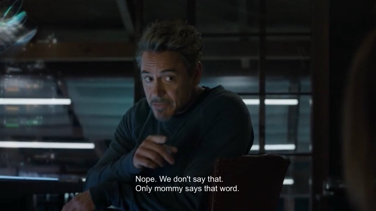 pepperonyism's tweet photo. tony referring to himself and pepper as daddy and mommy 😭 https://t.co/huwIbRjlsd