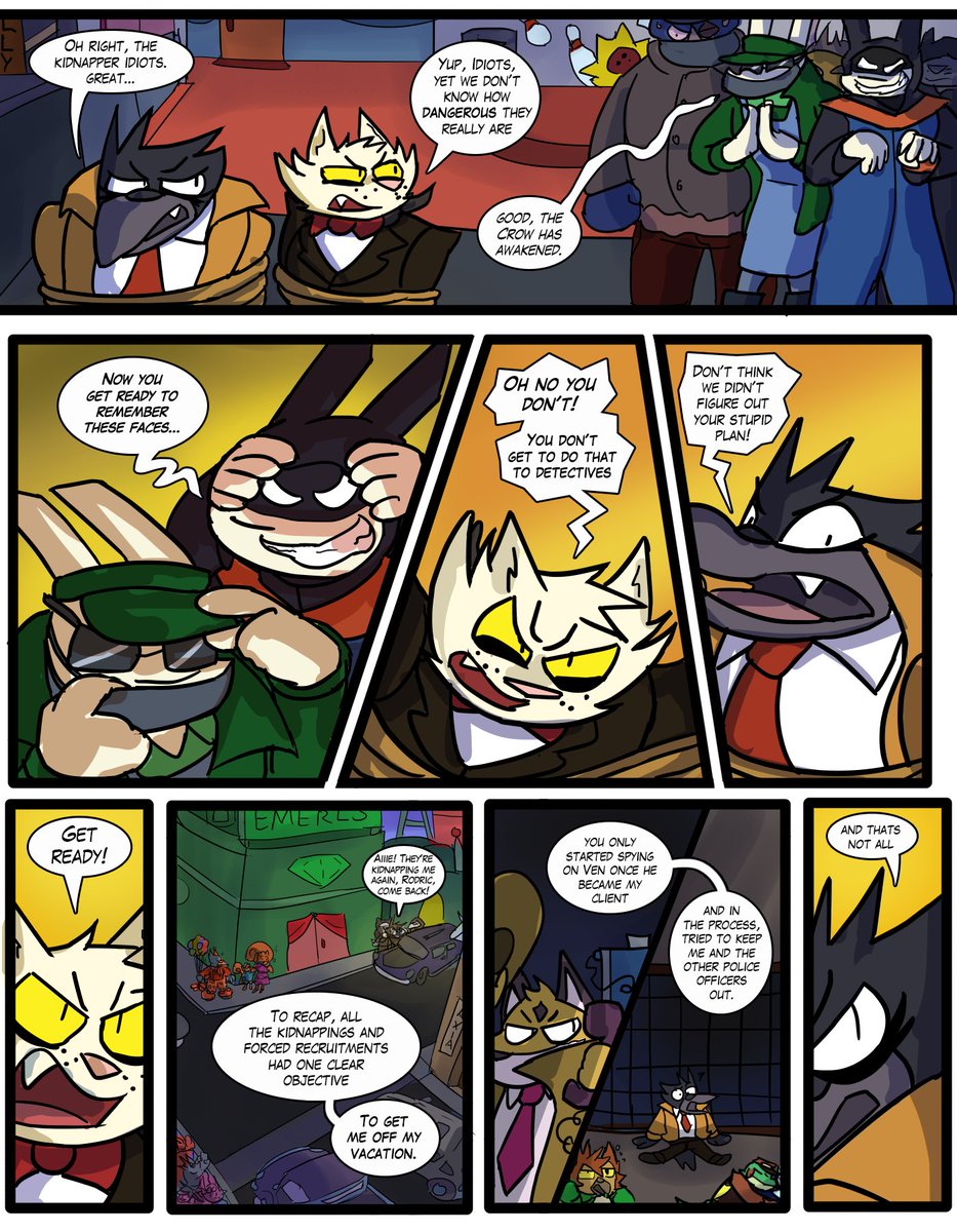 Blaggi_stu's tweet photo. here is the first pages of rambo-kittan's chapter 11 "bowling rumble" hope you like it! i will be sharing more pages later https://t.co/pnT1WXgk1v