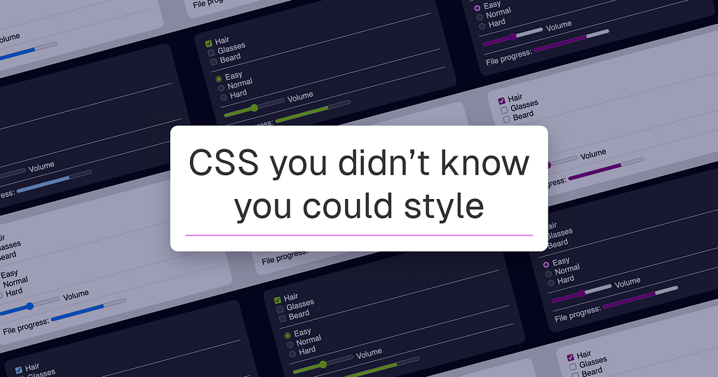 dushyantz's tweet image. #webdesign #ux #development CSS you didn’t know you could style uxdesign.cc/css-you-didnt-…