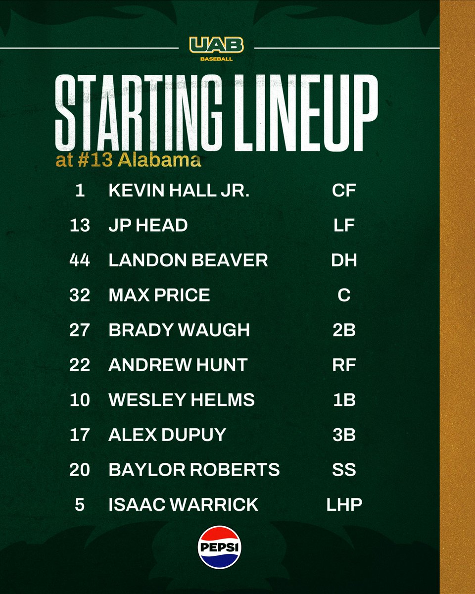 UAB Baseball tweet media