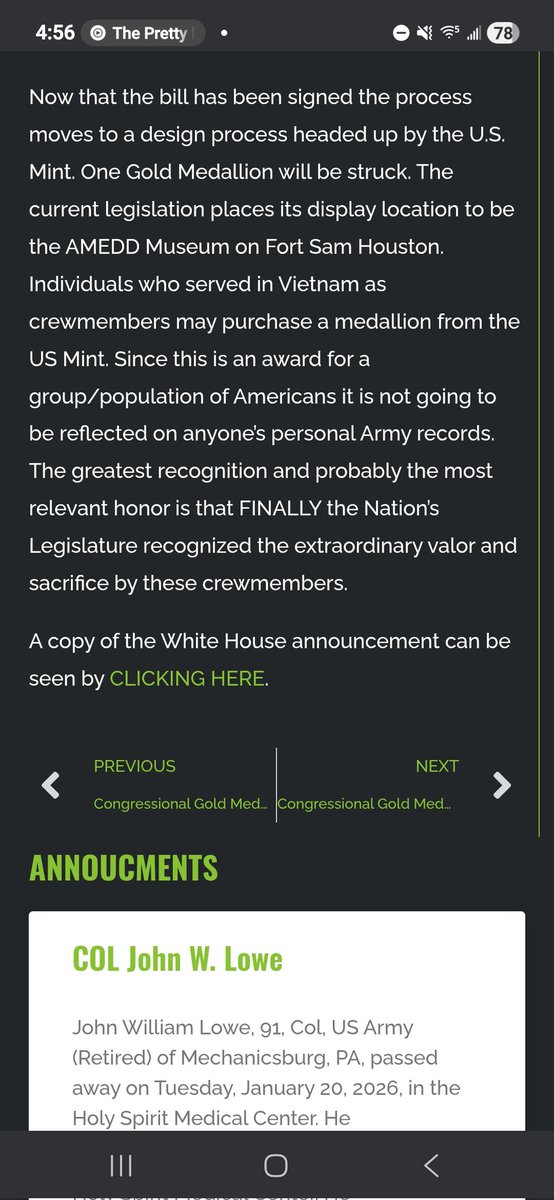 peaceful_flower's tweet image. As far as #5 goes... they need to mint these and hold an official award ceremony for my Dad and his fellow #DustOff #MEDEVAC crew members first, but since Biden is the one who signed it, who knows 🤷‍♀️.

dustoff.org/congressional-…