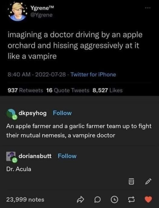 Papa Woof und Krampus und Bleaken tweet media