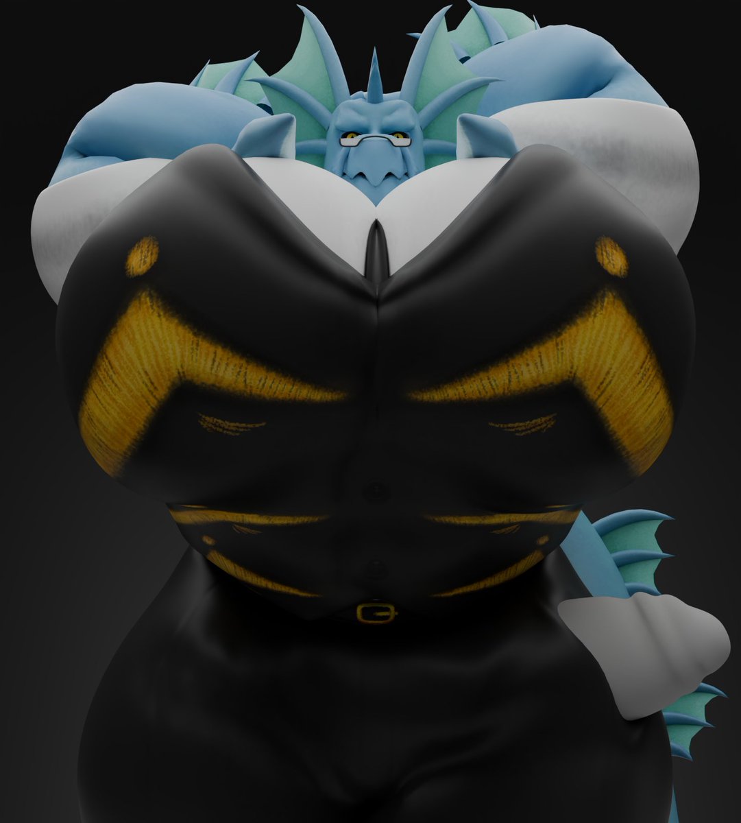 CgAfterdark's tweet photo. A great friend of mine made some art a long time ago and I thought I'd reference his art for a render of his own character :)

Simon belongs to @/seaserpenttailor.bsky.social https://t.co/9Lgrb0Y54p