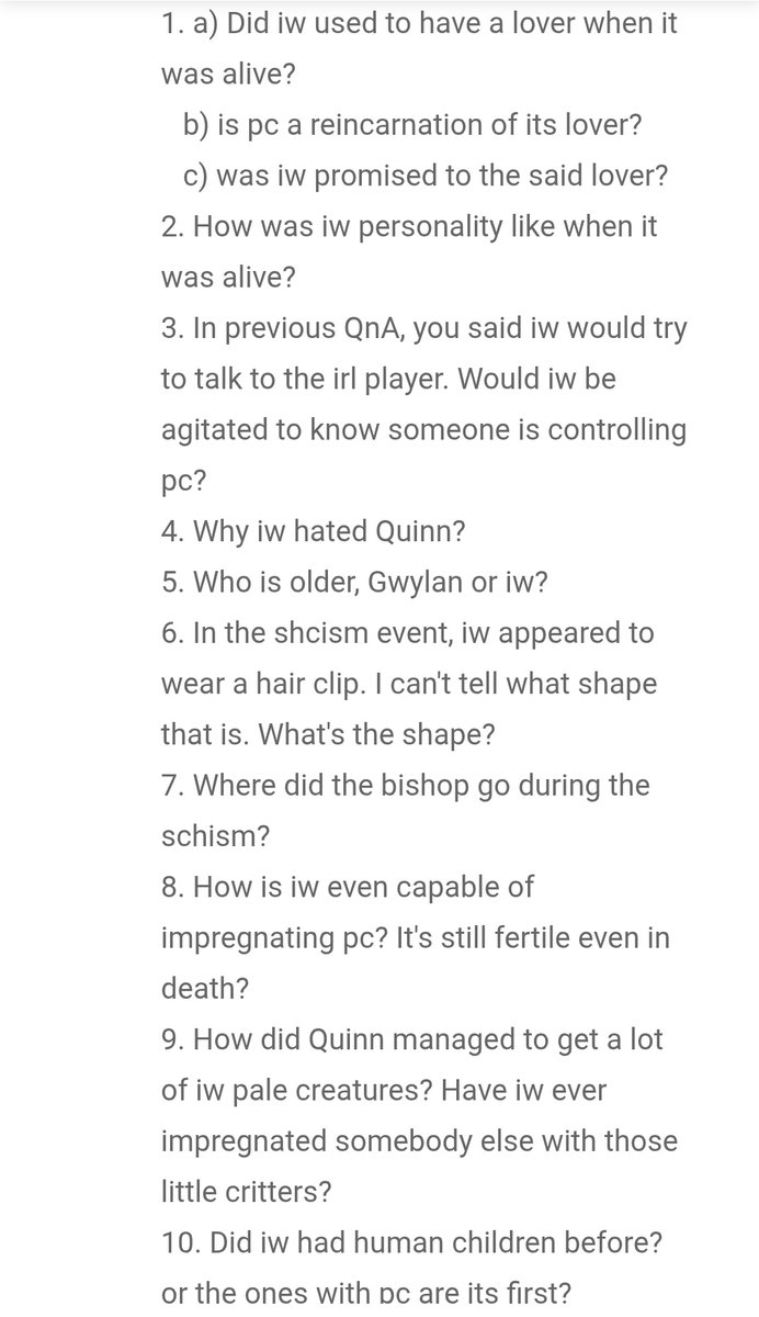Chilumi1's tweet image. More Ivory Wraith QnAs! I'm regretting my choices now bcs the more I know about it the more jealous I am and the more mad I became. #dol #Degreesoflewdity