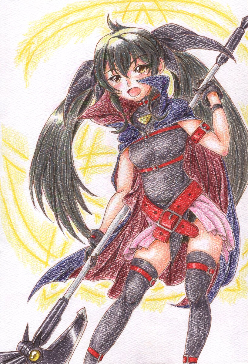 #よい夫婦の日 
#過去絵 
リリカルビートシューター! ←いやまあ晴梨沙は夫婦みたいなもんかあ 