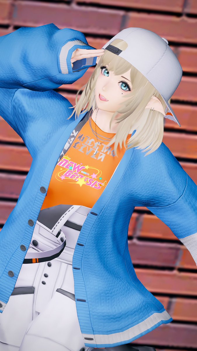 今日はﾋｯﾌﾟﾎｯﾌﾟな感じにしてみましたっ*ೄ‧͙·*

 #メンテの日なのでssを貼る 
 #PSO2NGS_SS 
 #Leork