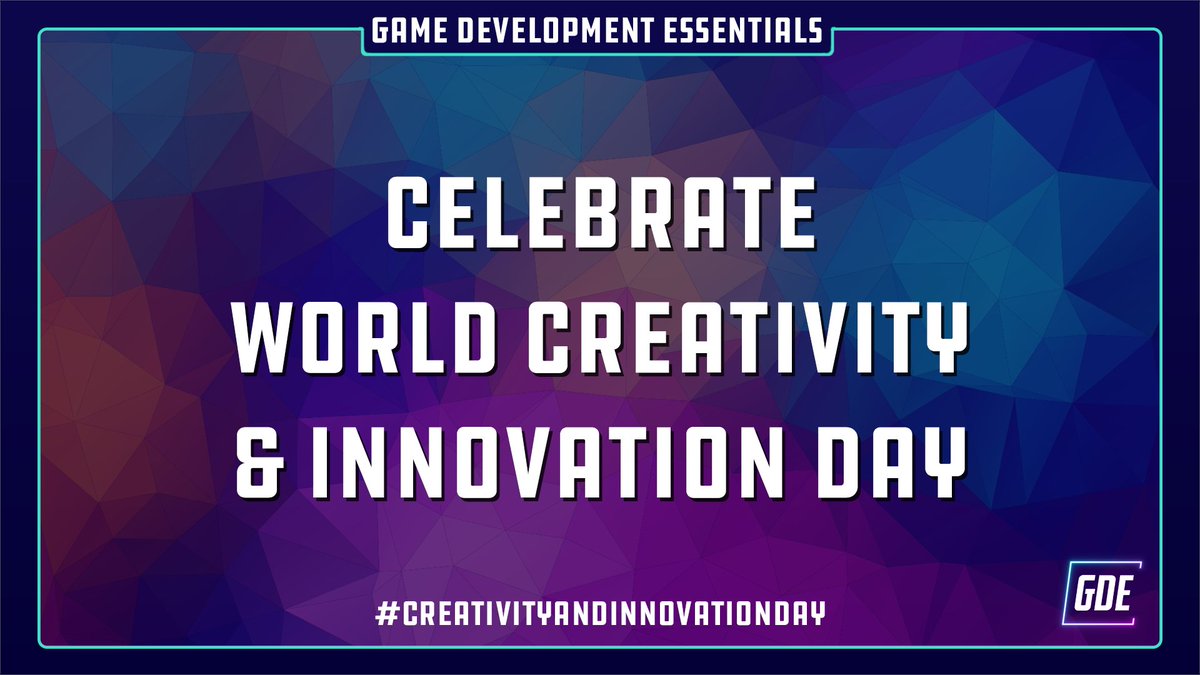 gdeseries's tweet photo. Celebrating those who are doing the hard work of turning creative ideas into playable realities. Here’s to the curiosity that drives the industry forward.

#creativity #innovation #creativityandinnovation #worldcreativityday #worldcreativityandinnovationday #wcid https://t.co/sCNVqqQKJ8