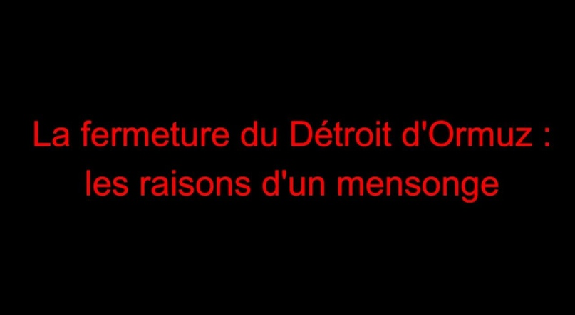 odysee.com/@LaurentGlauzy…

La fermeture du Détroit d'Ormuz : les raisons d'un mensonge