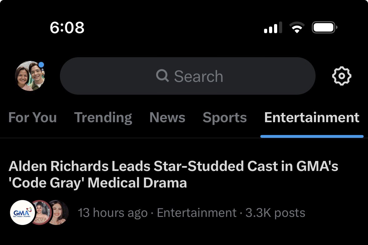 Nasa Today’s News pa din 👏😉👍🏼

#CodeGray
#AldenRichards | <a href="/aldenrichards02/">Alden Richards</a>