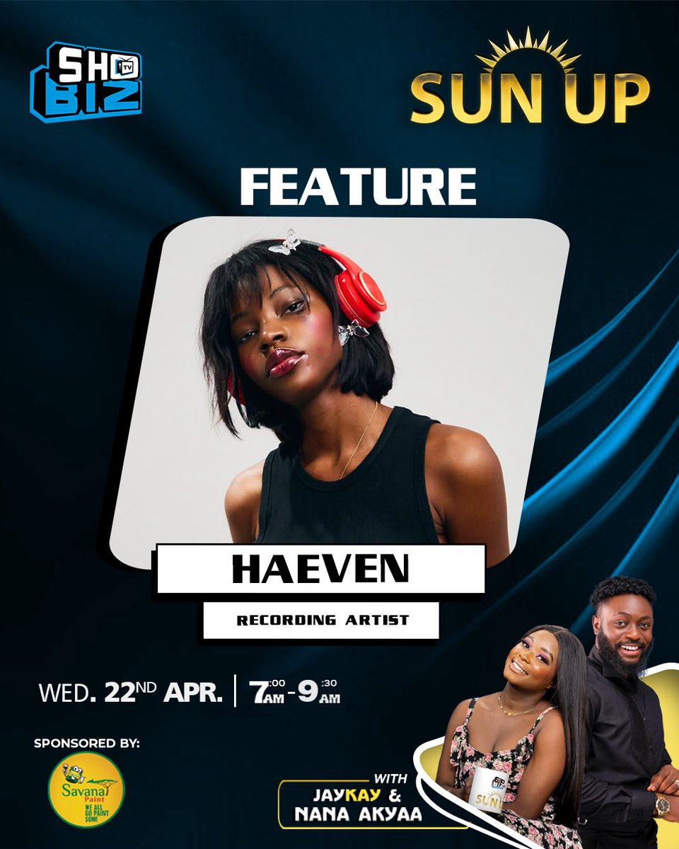 shobiztv's tweet photo. We’re going live on SunUp tomorrow at 7AM with an incredible guest—streaming live on Facebook and YouTube. Don’t miss it!
#sunup https://t.co/CbmNpdTKuV