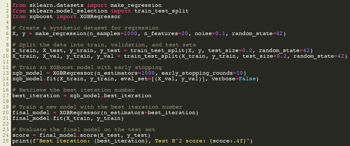 XGBoostAwesome's tweet image. XGBoost Early Stopping Get Best Round (Iteration)
xgboosting.com/xgboost-early-…

#XGBoost #DataScience #MachineLearning