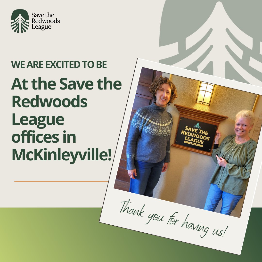 LandisComm's tweet image. A special visit with (client) @savetheredwoods in McKinleyville. 🌲 Thank you to Landis’ Polly and @robincarr for making it happen!

#PR #PublicRelations #Communications #Redwoods