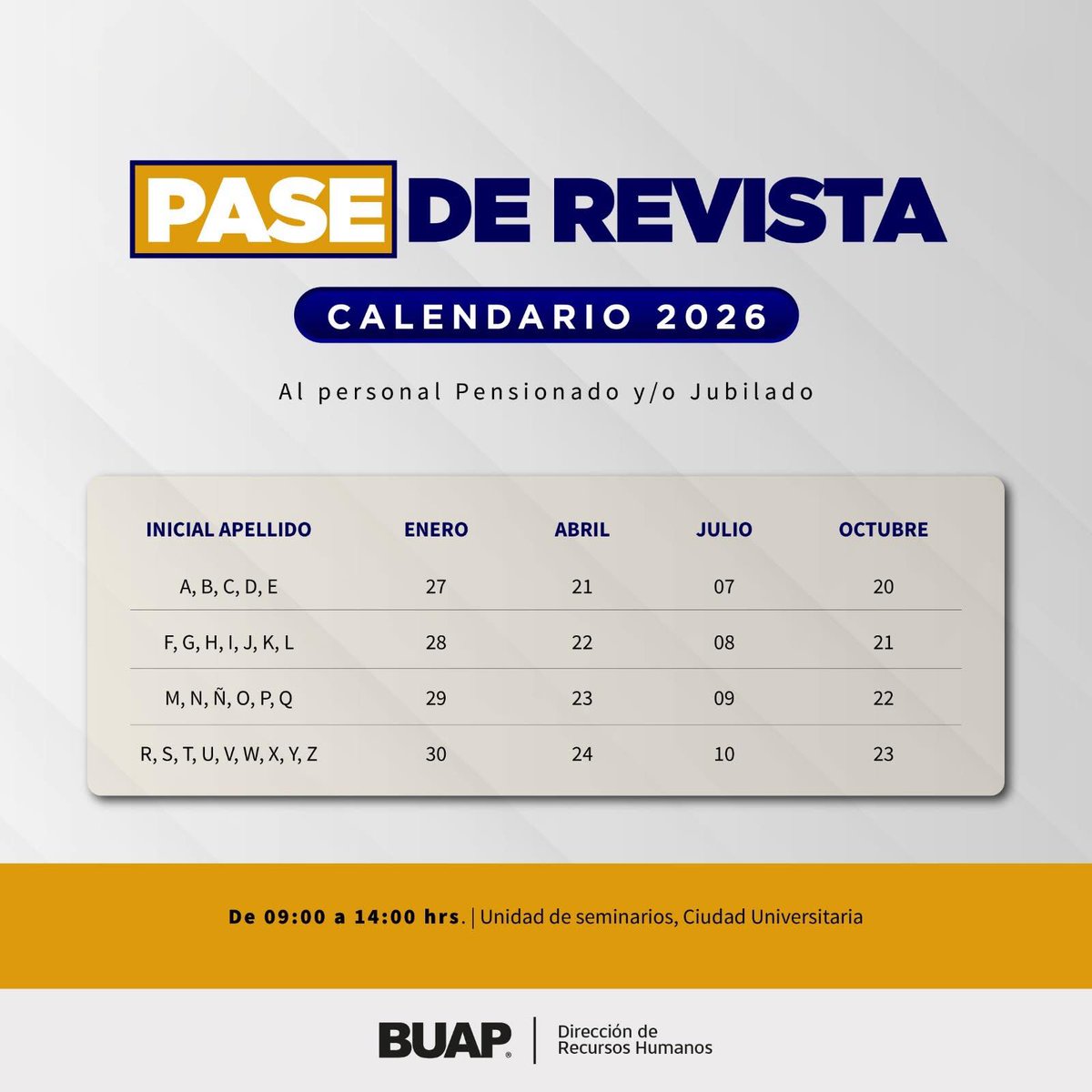 Dirección de Recursos Humanos BUAP tweet media