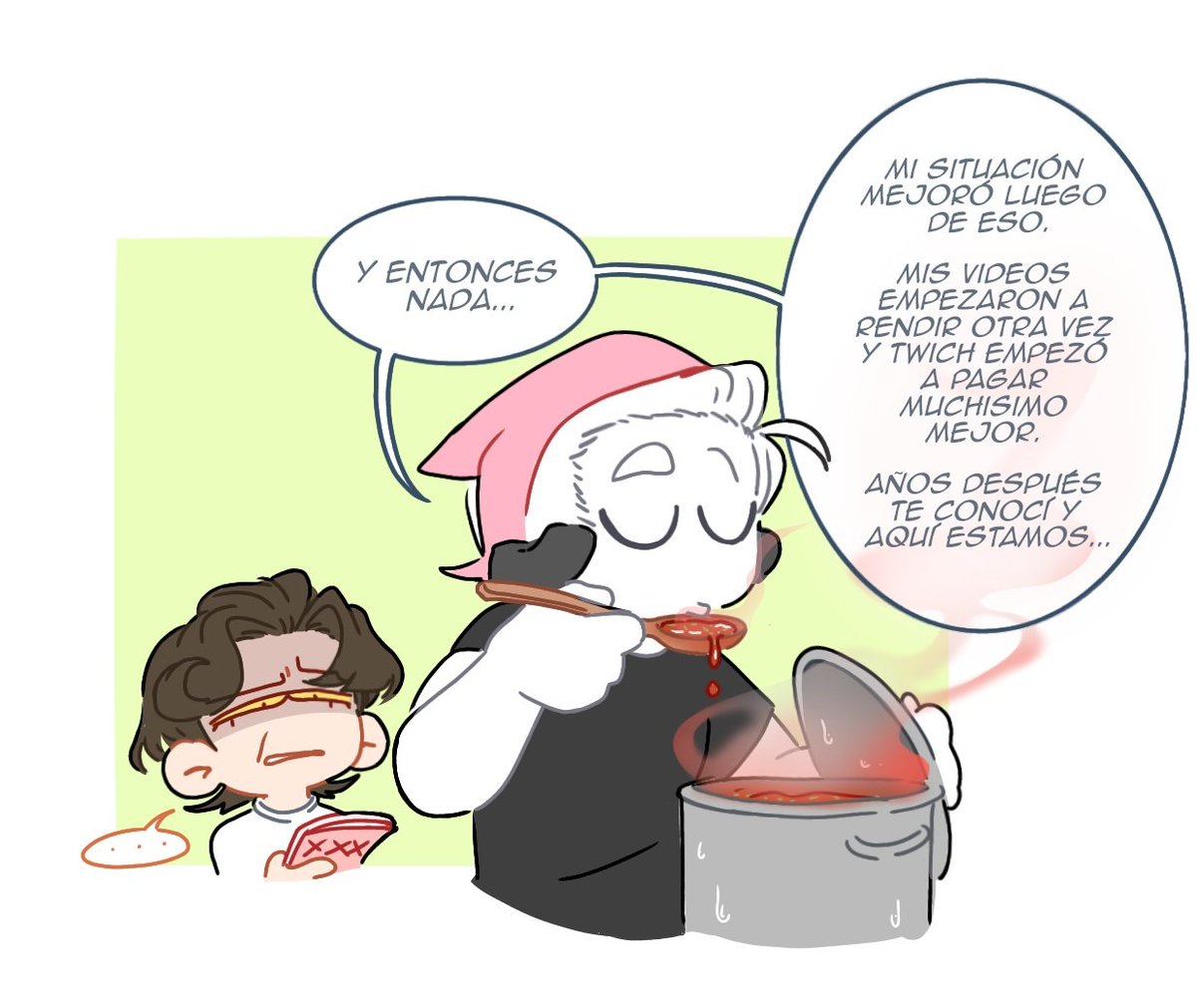 jusn_im's tweet image. 🫧: Confrontación 🦐

#cursed #doodleart