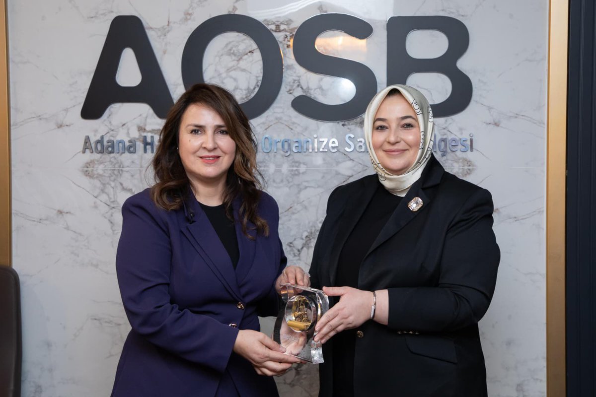 📍Sarıçam - Hacı Sabancı Organize Sanayi Bölgesi

İl Kadın Kolları olarak, AOSB Kadın Sanayiciler Yönetim Kurulu Başkanı Sayın Elif Tosmur’u ve kıymetli yönetim kurulu üyelerini ziyaret ettik.

Adana OSB; üretimin, ihracatın ve istihdamın merkezi olarak bölge ekonomisinin en