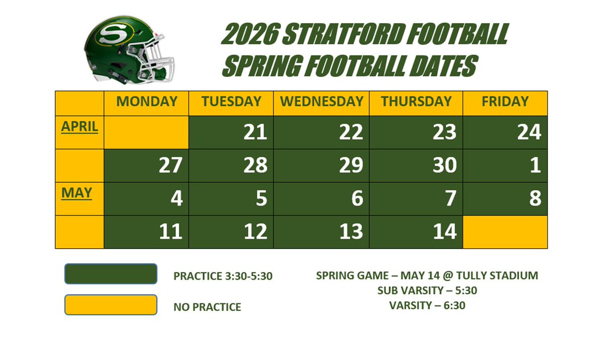 Weather didn’t cooperate, but great to get Spring Ball started today! #SpartanPride #ETRTW <a href="/StratfordFB1/">Stratford Spartan Football</a> <a href="/shsboosterclub/">Spartan Booster Club</a> <a href="/sbisdathletics/">Spring Branch ISD Athletics</a>