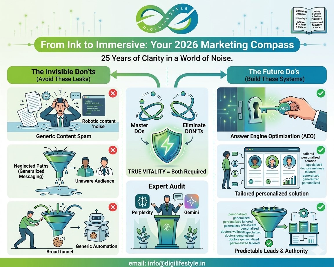 R_Digilifestyle's tweet photo. Check out my latest article: The Definite AEO Guide to Marketing Do’s &amp;amp; Don’ts in 2026: An Expert’s 15-Year Take on Visibility and Survival. https://t.co/WR8XOF608l via @LinkedIn 

#AEO #AnswerEngineOptimization   #FutureOfMarketing #Digilifestyle https://t.co/04MP6G4QSs
