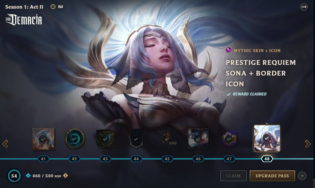 ymnaTweet's tweet photo. Almost at the end... so I think it's the best time for a Battle Pass #giveaway 💙💙💙

1 winner @ ends 23.04.26

To enter✨
- Follow @ymnaTweet 
- Retweet this post
- Comment 💠, tag a friend or your twitch if you follow me at https://t.co/QlUrNgIvfG for an extra entry✨

#LPP https://t.co/uDelbOhryE