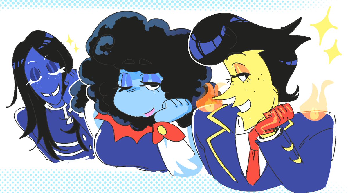 can you guys stop getting your hair done together, WE GET IT youre a throuple #weatherkaard #deltarune
