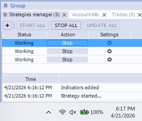 IPA_0x's tweet image. I won't be in the office tomorrow so starting the automations for tomorrow tonight.

#automation #backtest #cqg #futures #jupyterlab #mnq #portara #portaracqg #python #simplicity #trading #quantower