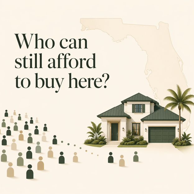 getquoll's tweet photo. Home value depends on the next buyer’s math. In places like Florida, wages are lagging while insurance and other climate-linked costs rise. When that math stops working for enough buyers, the buyer pool narrows before prices do. https://t.co/RJu223dWXO https://t.co/WhRrK0IJDL