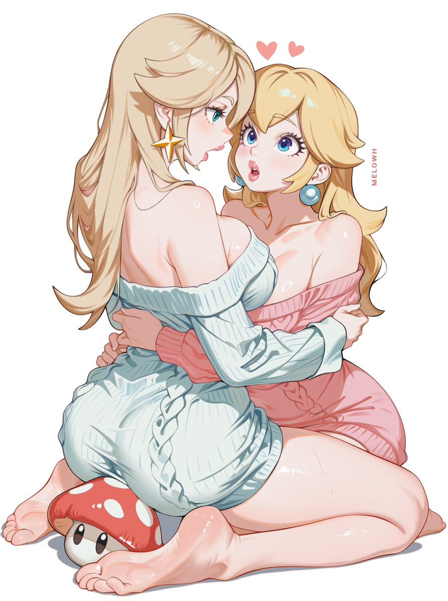 Peach x Rosalina ❤

#supermariogalaxy