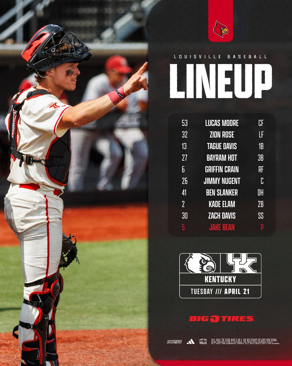 LouisvilleBSB's tweet image. Game 41

#GoCards