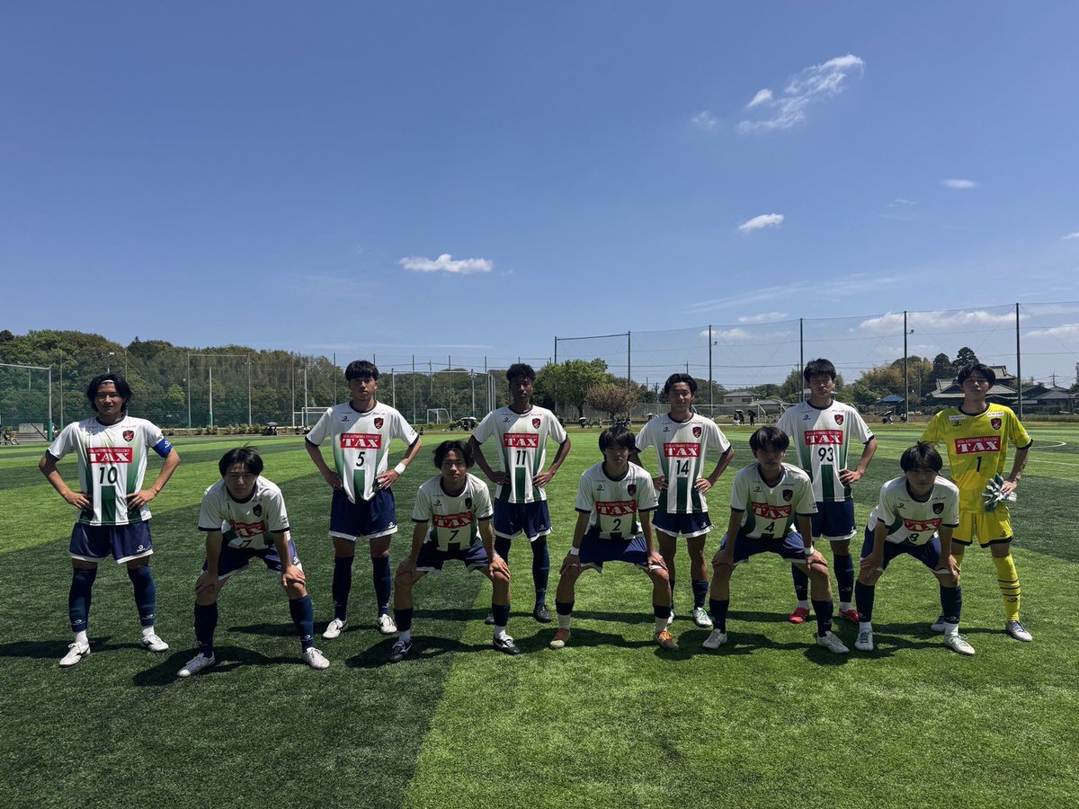 ichimatsuFC2019's tweet photo. 2026年4月19日
高円宮杯 JFA U-18リーグ2025千葉Div.2 第4節 vs船橋市立船橋高等学校C
前半
9分 失点
0-1
後半
3分 久保田
8分 失点
1-1
合計
1-2
応援ありがとうございました!
#TAX松戸
#ひまわり整骨院
#ATHLEAD
#Lsportsphotoplus
#恩田歯科クリニック
#松戸自動車教習所 https://t.co/i6PKRp5aCq