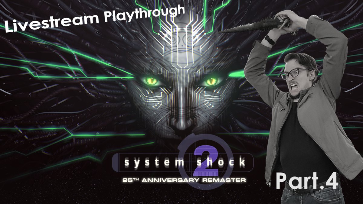 RamboFilms_'s tweet photo. Now Live 🔴 w/ Part.4 continuing our System Shock 2 25th Anniversary remaster playthrough 

Come hangout w/ me &amp; the #moviecrew

#SystemShock #Systemshock2 #Systemshock2remaster #Nightdivestudio
Twitch: https://t.co/iMGpAktwk0
Youtube: https://t.co/WvBF4OLR1N https://t.co/9JDrpj92hr