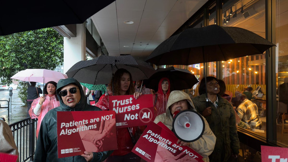 California Nurses Association tweet media