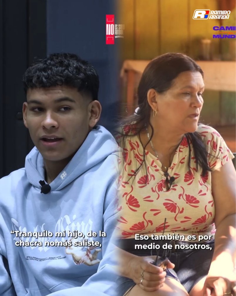 ❤️‍🩹🇵🇾 ATENCIÓN a las PALABRAS de la MAMÁ de DIEGO LEÓN a su hijo para mantener la HUMILDAD:

– "Yo siempre eso nomás luego le digo: mantené tu humildad mi hijo. La humildad es lo que nos hace llegar hasta el último. Tenemos que pisar tierra. No te olvides de tus raíces mi hijo. De