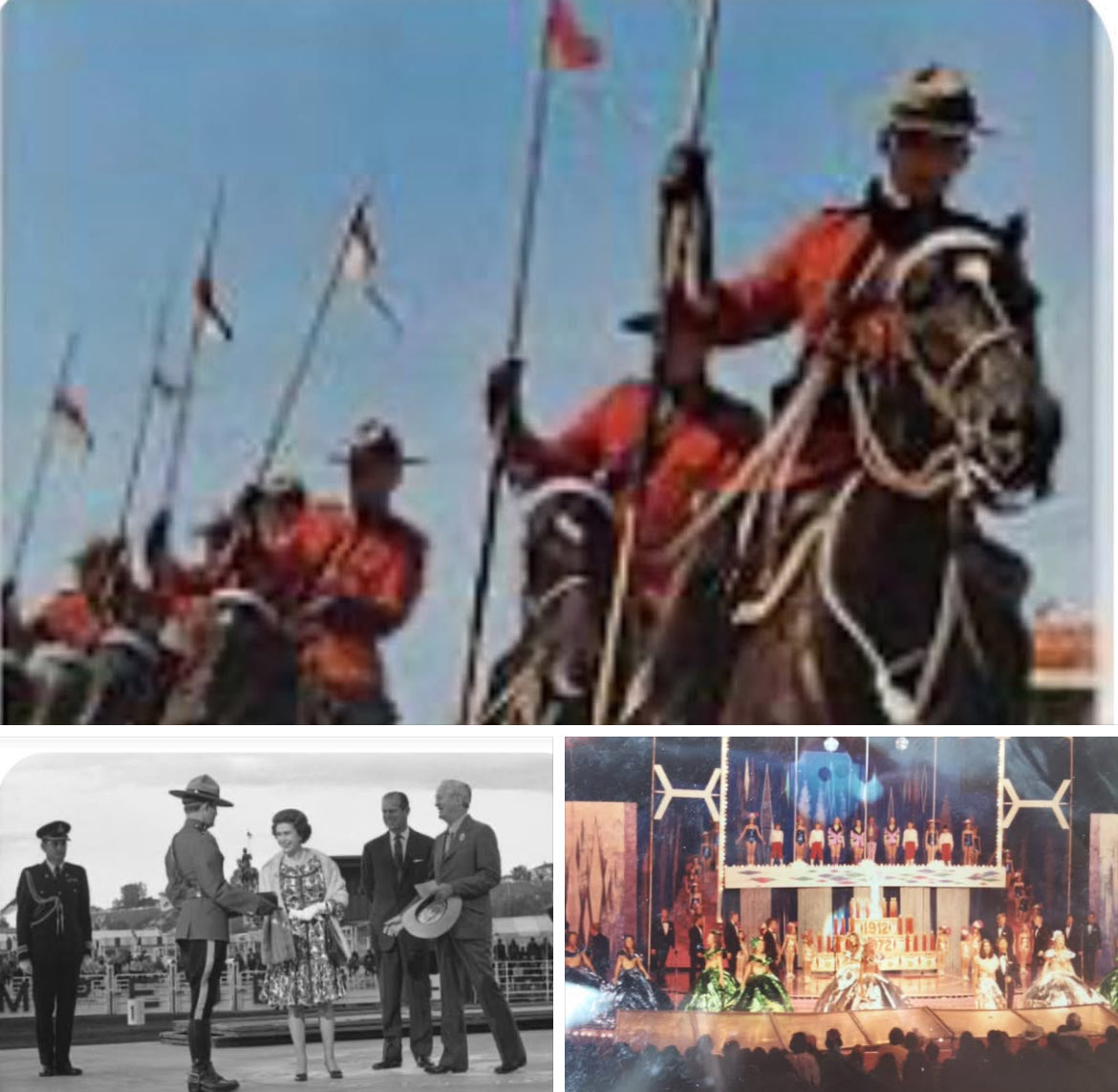 AlbertaHistory's tweet photo. Today would have been Queen Elizabeth’s 100th birthday and what a thrill it was performing for Her Majesty when I was a young boy at the Calgary Stampede in 1973, when she was in town to officially open the Stampede and celebrate the 100th anniversary of the RCMP. 🇨🇦 https://t.co/MtcnPvhu3s