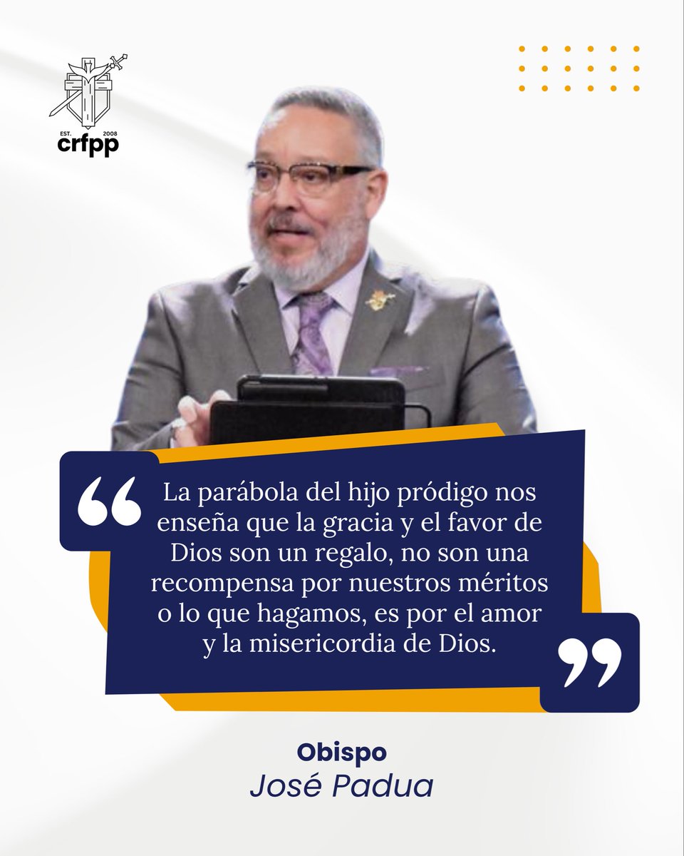 Celebración del 4/19/2026
Obispo José Padua
Tema: Sal del Resentimiento