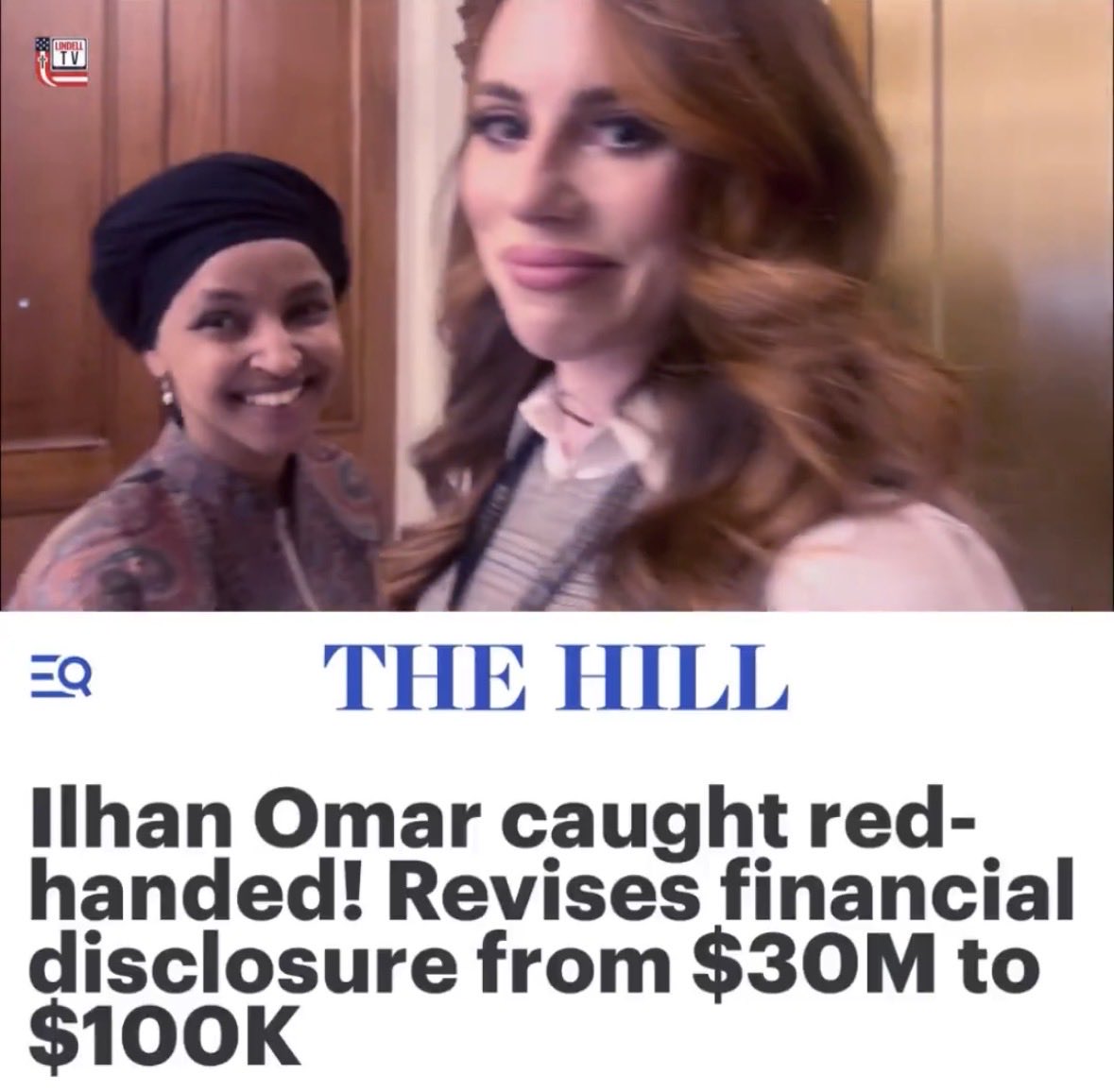 hazelwould's tweet photo. @GrahamAllen The look she gave as she walked away… love this level of unshakable confidence. Don’t know who she is, but great job confronting Omar 😎 https://t.co/vtxZbjtEK2